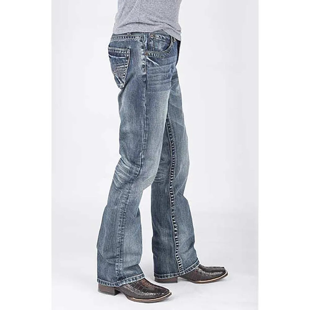 Tin Haul Guy's Jean (Medium Wash) - Men's Bootcut Jeans