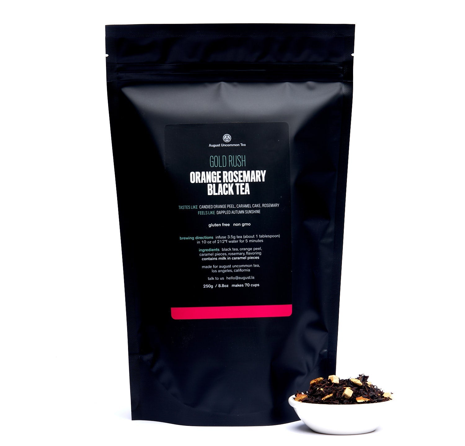 Gold Rush - Orange Rosemary Caramel Black Tea