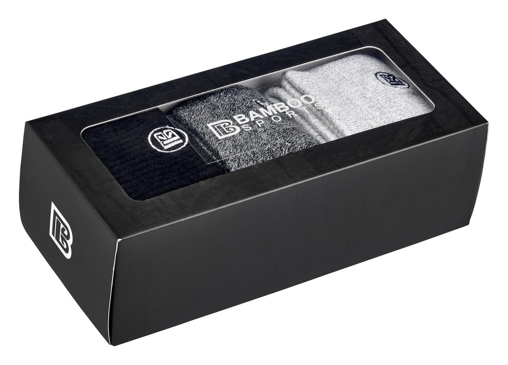 Premium Bamboo Rayon Crew Socks Gift Box